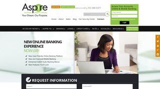 New Online & Mobile Banking Now Available | Aspire Federal Credit ...