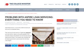 Problems With Aspire Loan Servicing: Everything You Need To Know