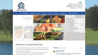 Home - Asquith Golf ClubAsquith Golf Club | North Shore Functions ...