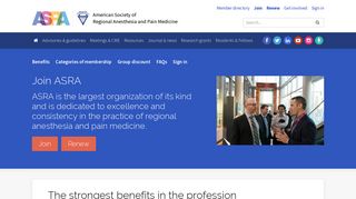 Join ASRA - American Society of Regional Anesthesia and Pain ...