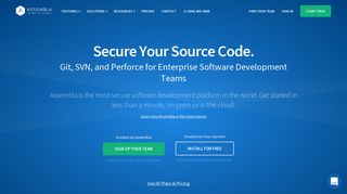 Assembla: Secure Git™, Secure Software Development in the Cloud
