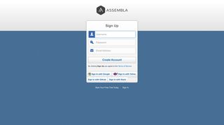 Sign Up | Assembla