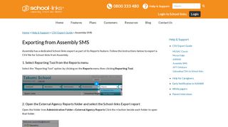 Assembly SMS | School-links