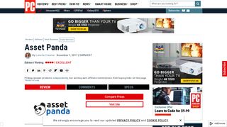 Asset Panda Review & Rating | PCMag.com