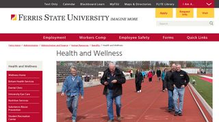 Health and Wellness - Ferris State University