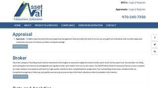 Products & Services - AssetVal