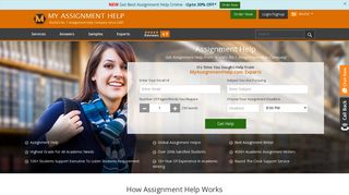 Assignment Help by World's #1 Assignment Helper MyAssignmenthelp