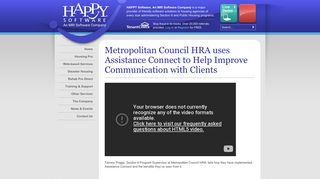 Metropolitan Council HRA uses Assistance Connect to Help Improve ...
