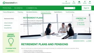 Retirement Plans - Associated Bank