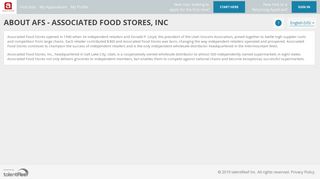 About AFS - Associated Food Stores, Inc - talentReef Applicant Portal