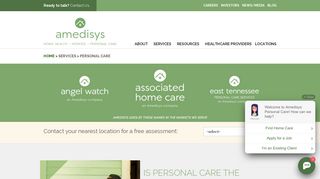 Amedisys Personal Care | Associated Home Care