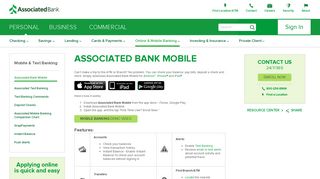 Associated Bank Mobile App