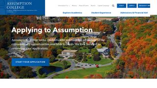 College Admissions | Assumption College | How to Apply