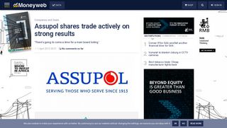 Assupol shares trade actively on strong results - Moneyweb