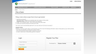 File A Claim | Assurant Solutions