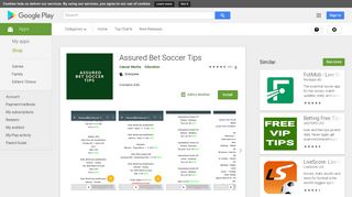 Assured Bet Soccer Tips - Apps on Google Play