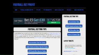 Football Betting Tips | Free Betting Tips for Today's Football