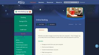 Online Banking | Astera Credit Union | Lansing, MI - Ionia, MI - DeWitt, MI