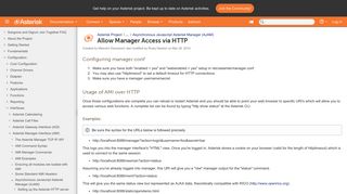 Allow Manager Access via HTTP - Asterisk Project - Asterisk Project Wiki