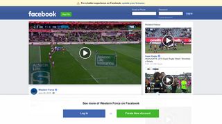 Western Force - Asteron Life Super Rugby is back this... - Facebook