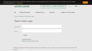 Aston Carter - Aston Carter Login