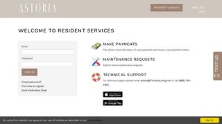 Login to Astoria at Central Park West Apartments Resident Services ...