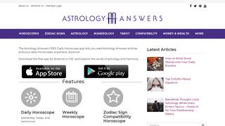 Astrology, Numerology, Horoscopes, Tarot - Astrology Answers
