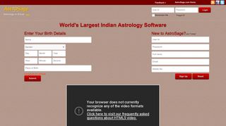 Kundli Software: Astrology Software in Cloud - AstroSage