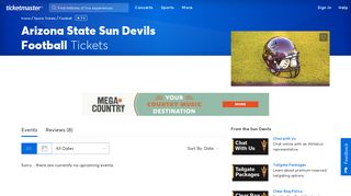 Arizona State Sun Devils Football Tickets | Single Game Tickets ...