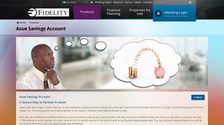Asue Savings Account - Fidelity