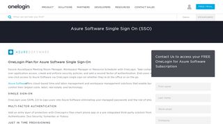 Asure Software Single Sign On (SSO) - Active Directory Integration ...