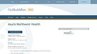Asuris Northwest Health | One Health Port