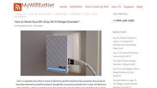 How to Reset Asus RP-AC52 Wi-Fi Range Extender? - MyWifiExt Net