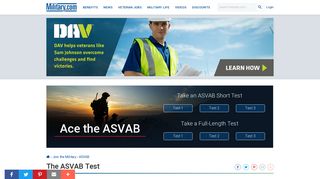 ASVAB, What is ASVAB Test | Military.com