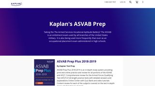 Kaplan's ASVAB Guide | Kaplan Test Prep