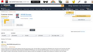 Amazon.com: Customer reviews: ASVAB Success