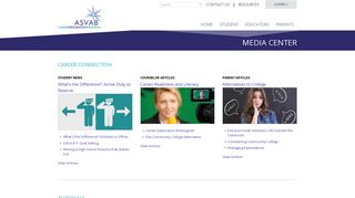 Media Center | ASVAB Career Exploration Program