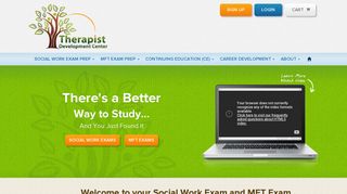 Therapist Development Center: Social Work Exam Prep Study Systems