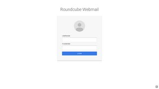 Roundcube Webmail :: Welcome to Roundcube Webmail