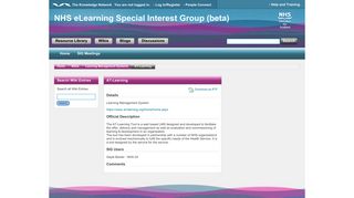 AT-Learning - NHS eLearning Special Interest Group (beta)