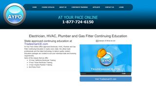 At Your Pace Online Tradesman Education