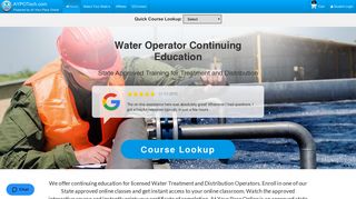 AYPO Water Operator Continuing Education