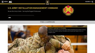 Home :: U.S. Army Installation Management Command