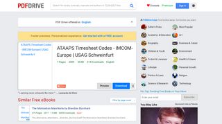 ATAAPS Timesheet Codes - IMCOM-Europe | USAG Schweinfurt ...