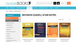 ATAR NOTES Products & Books - Page 1 | Online Catalogue | Lilydale ...