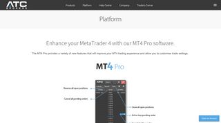 Metatrader 4 | MT4 Forex Trading System | ECN Broker | ATC Brokers
