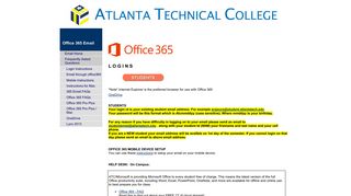 ATC Office 365 Email