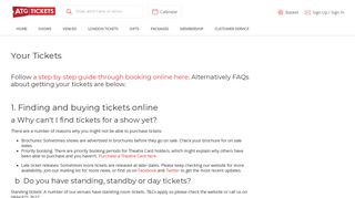 Your Tickets - ATG Tickets