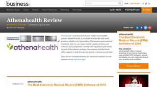athenahealth Review 2018 | Electronic Medical Records System ...