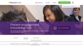 Patient engagement Knowledge Hub | athenahealth